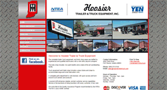 Desktop Screenshot of hoosiertrailerandtruck.com